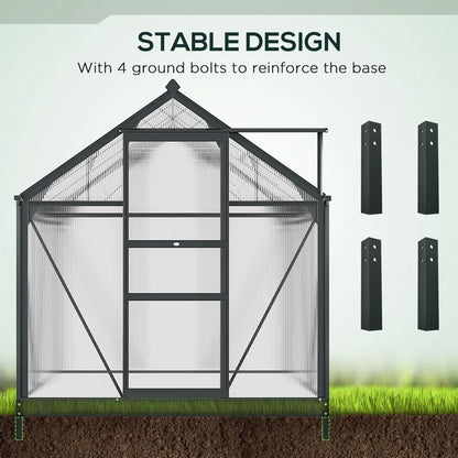 6 Ft W X 6 Ft. D Greenhouse