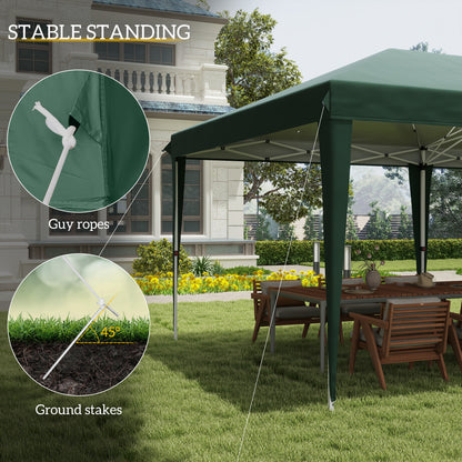 6 X 3M Garden Large Gazebo Canopy Waterproof Outdoor Party Tent Marquee