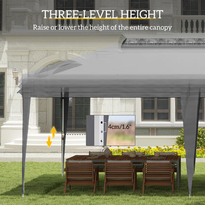 6 X 3M Garden Large Gazebo Canopy Waterproof Outdoor Party Tent Marquee