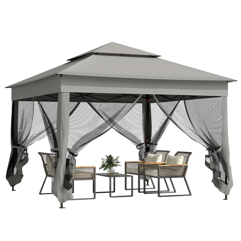 Outsunny 3 x 3(m) Pop Up Gazebo