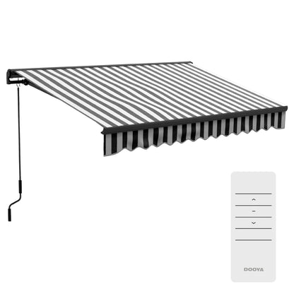 Outsunny 3 x 2m Aluminium Frame Electric Awning