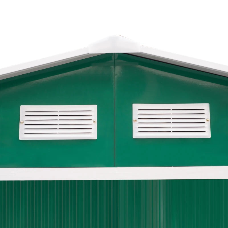 Outsunny 9 x 6ft Metal Garden Shed