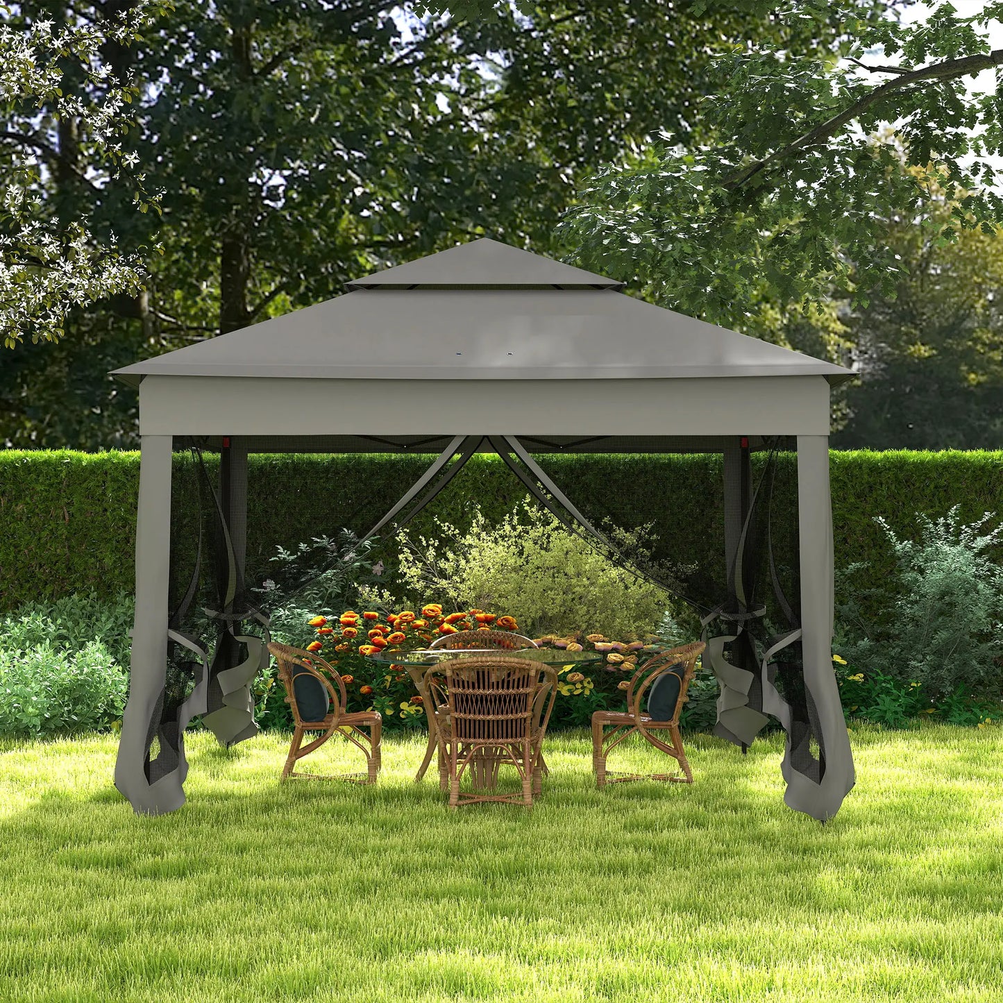 Outsunny 3 x 3(m) Pop Up Gazebo